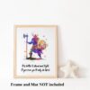 Dignovel Studios Unframed Viking Stand and Fight Motivational Inspirational Quote Positivity Affirmation Watercolor Art Print Wall Art Poster Home Decor Hanging DN861 - Image 3