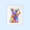Dignovel Studios Unframed Cute Baby Bear Watercolor Art Print Wildlife Animal Forrest Zoo Watercolor Art Print Wall Art Poster Home Decor Hanging DN883 - Image 2