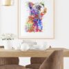 Dignovel Studios Unframed Cute Baby Bear Watercolor Art Print Wildlife Animal Forrest Zoo Watercolor Art Print Wall Art Poster Home Decor Hanging DN883 - Image 8