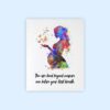 Dignovel Studios Unframed Pregnant Mom Woman Watercolor Art Print Inspirational Quote Child Family Parent Wall Art Watercolor Art Print Wall Art Poster Home Decor Hanging DN929 - Image 2