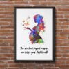 Dignovel Studios Unframed Pregnant Mom Woman Watercolor Art Print Inspirational Quote Child Family Parent Wall Art Watercolor Art Print Wall Art Poster Home Decor Hanging DN929 - Image 7