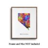 Dignovel Studios Unframed Nevada Abstract Map Art United States Watercolor Art Print Home Decor Hanging DN962 - Image 5