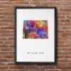 Dignovel Studios Unframed Wyoming Abstract Map Art United States Watercolor Art Print Home Decor Hanging DN984 - Image 7